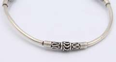 Lot of 3 Vintage 925 Sterling Silver Bangles
