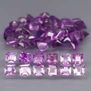 Amazing 6.95ct matched bright purple Amethyst set