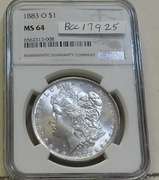 1883-O Morgan Dol PCGS MS-64