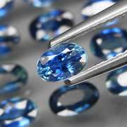 Stunning navy blue 5.04ct 16 piece Sapphire set