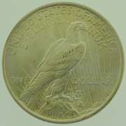 1922 Peace Silver Dollars $1 US Coin Flashy White Slider BU