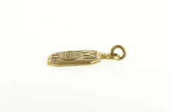 10K Yellow Gold 1928 NYU New York University Seal Charm/Pendant