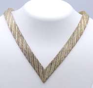 Vintage Sterling Silver Mexico Necklace