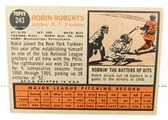 Robin Roberts 1962 Topps Baseball Card