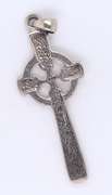 Vintage Sterling Silver Cross Pendant