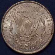 1890 Morgan Silver Dollar, BU.