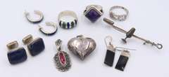 Vintage Group Lot of Sterling Silver Jewelry