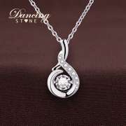 Hugging dancing pendant