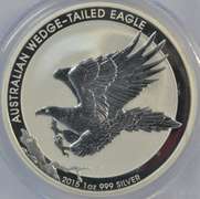 Flawless 2015-P Australia Silver $1. PCGS MS70 John Mercanti signed