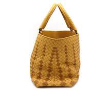 Bottega Veneta Intrecciato Millano Mustard Tote