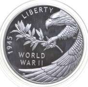 2020 End Of World War II 75th Anniversary - .999 Fine Silver Medal