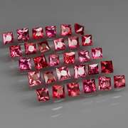 Radiant princess cut! Unheated! 3.03ct Sapphire set!