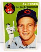 Al Rosen 1954 Topps Baseball Card