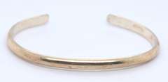 Vintage Sterling Silver Small Cuff Bangle
