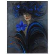 Original painting on canvas, hand signed Montesinos Original Untitled