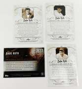 4 Babe Ruth Baseball Cards