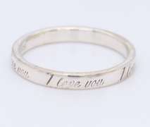 Tiffany & Co I love You Band