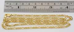 In Demand 18k Figaro Necklace