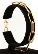 Trendy Stainless Steel Paperclip Chain Bracelet