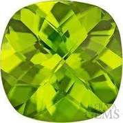 5MM CUSHION PERIDOT LOOSE GEMSTONE