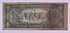 1935-A $1 US Silver Certificate - Hawaii Overprint - Short Snorter