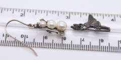 Group Lot of Vintage Sterling Silver Earrings