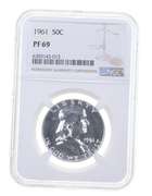 PF69 1961 Franklin Half Dollar - Graded NGC