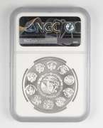 MS69 2002 MO Mexico 1 Onza .999 Fine Silver - Graded NGC