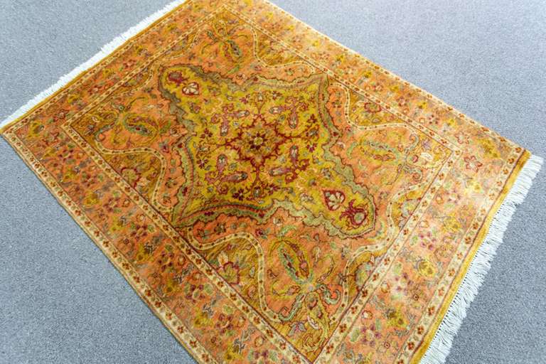 Handmade Indo Khorasan Design 4.7x5.11