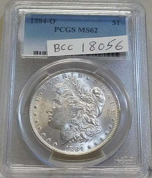 1884-O Morgan Dollar PCGS MS-62
