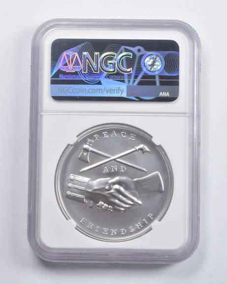 MS70 (2019) James Madison 1 Oz. Silver Medal NGC