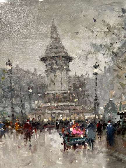 Beautiful Parisian Impressionistic Painting