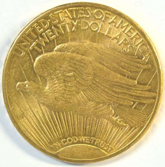 Key date 1916-S $20 Liberty Gold Piece in nice BU