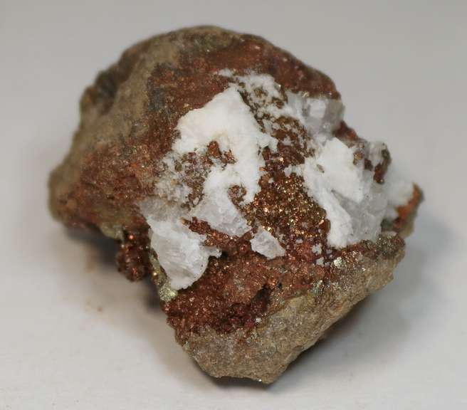 Heavy! 355ct Pyrite and Calcite