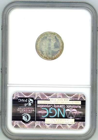 1941-S Silver Mercury Dime in NGC MS63FB