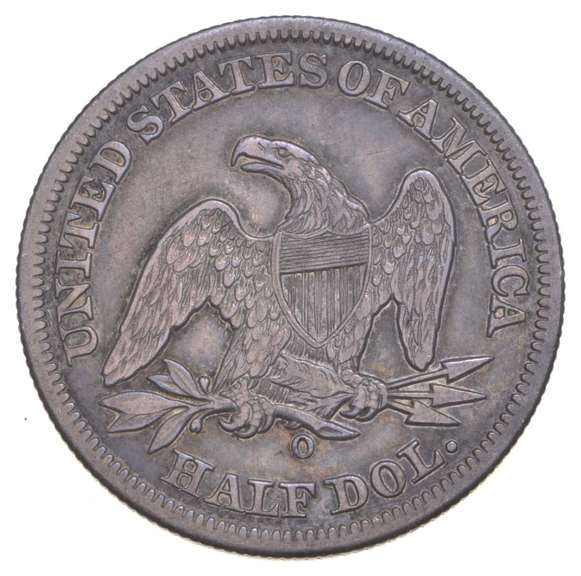 1852-O Seated Liberty Half Dollar