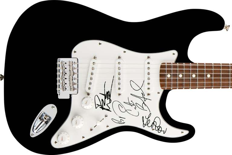 Dave Matthews Band Autographed Facsimile Guitar