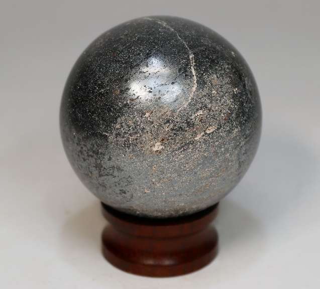Metallic! 1,023ct Hematite sphere
