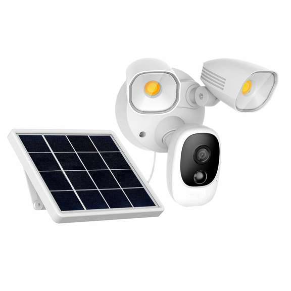Solar Powered Floodlight 1080P Wireless Camera
