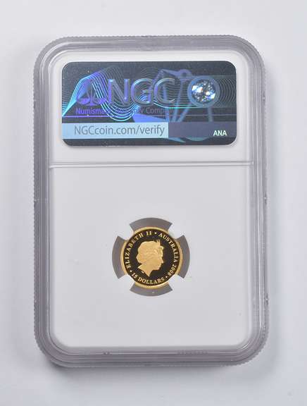 PF69 UCAM 2008-P Australia $15 Gold Koala 1/10 Oz. .999 Fine Gold NGC