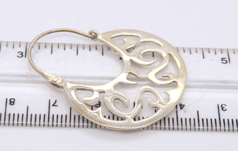 Vintage Sterling Silver Earrings