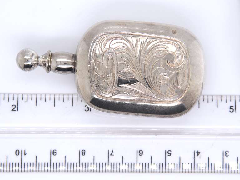 Vintage Sterling Silver Bottle