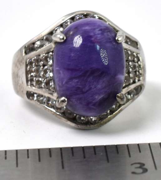Purple Stone Ring