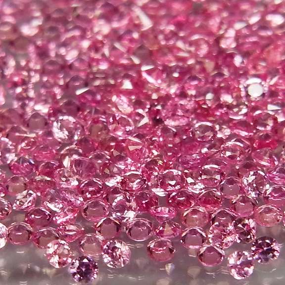 Rare heated only 3.00ct pink Sapphire set
