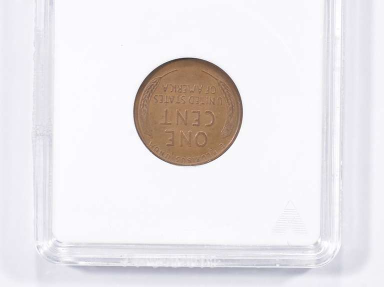 AU53 1944-D/S Lincoln Wheat Cent - Die 2 - Graded ANACS