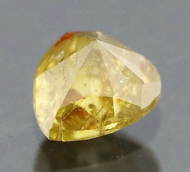 Unique .52ct unheated golden bronze Diamond