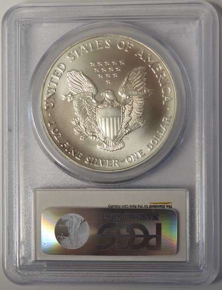 2003 American Silver Eagle PCGS MS69