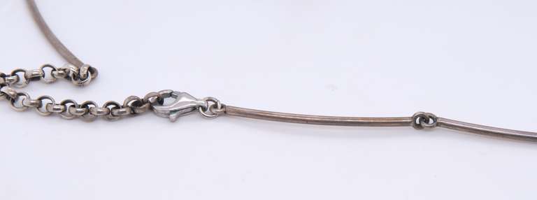 Vintage Sterling Silver Cuff Collar