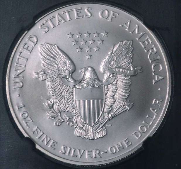 1999 American Silver Eagle NGC MS69