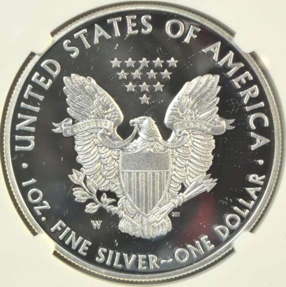 NGC PF70 UC graded 2017-W $1 Eagle First Day of Issue signed